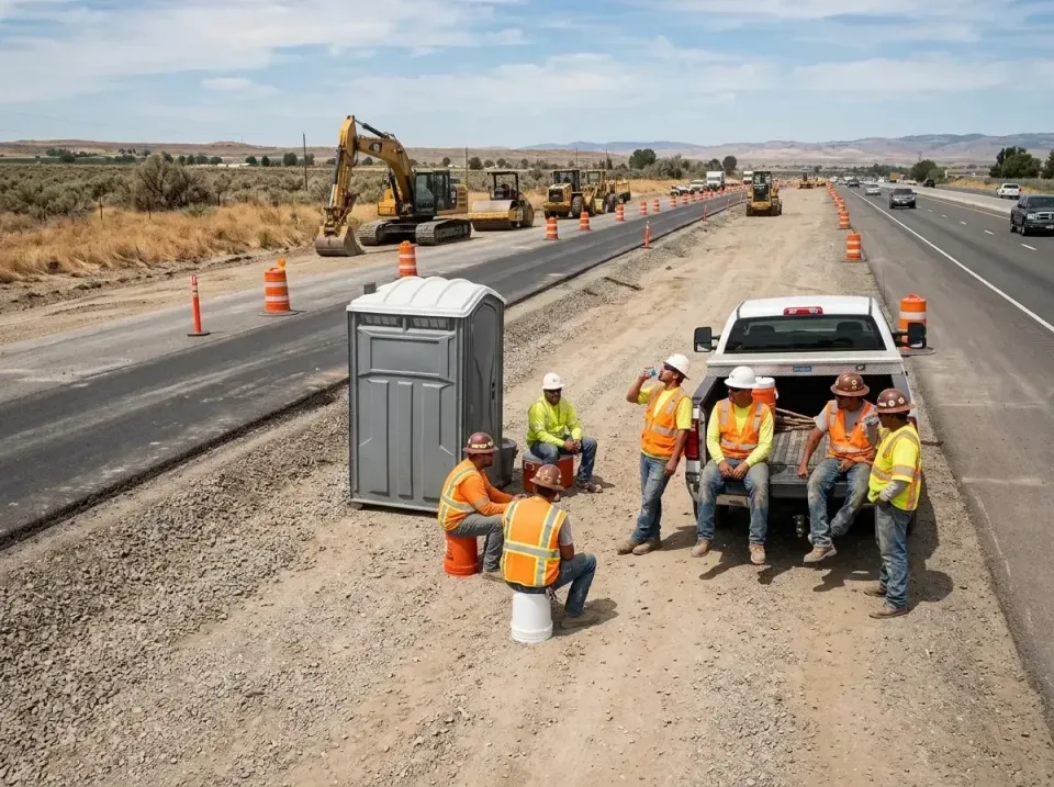 highway-road-construction-crew-007 — frequently asked questions, Porta Potty and Restroom Rentals in Desert Hills, AZ